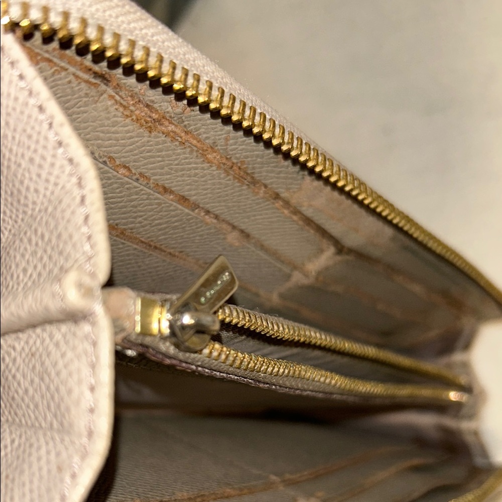 Coach Taupe Leather Wallet - Picture 11 of 12